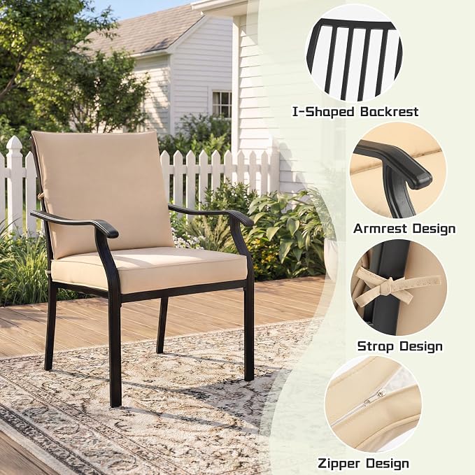 Outdoor Patio Dining Set, Outdoor Furniture Dining Set - Image 3