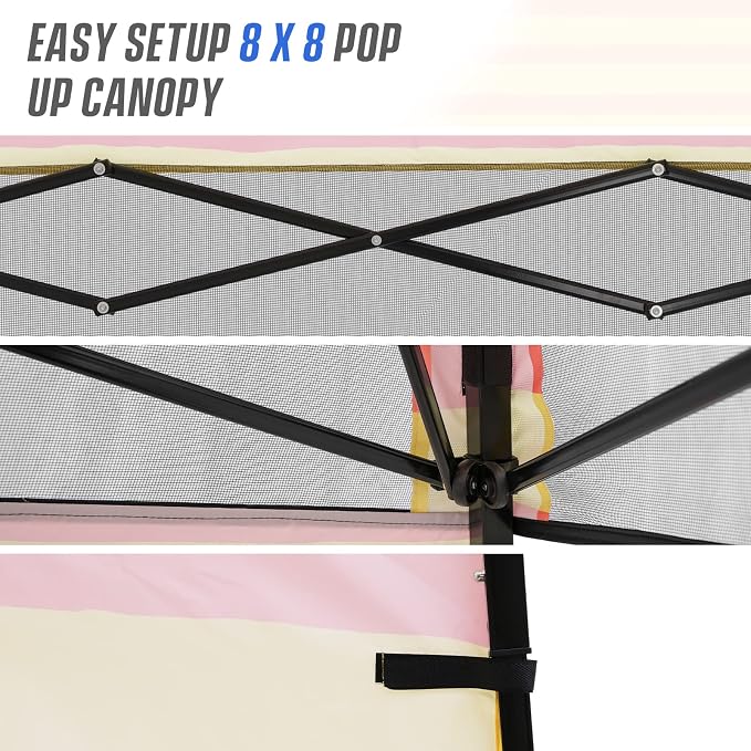 EAGLE PEAK 8x8 Pop Up Canopy Tent - Image 7