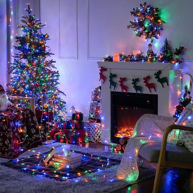 JMEXSUSS 150 LED Christmas Lights Indoor Outdoor Waterproof, 59 ft Connectable - Image 2