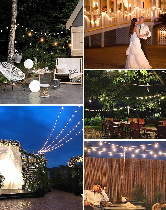 Outdoor String Lights, 200FT Patio Lights - Image 7
