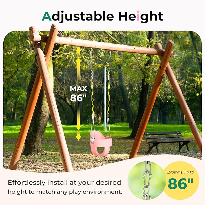 DECORLIFE Toddler Swing - Image 6