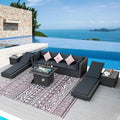 NICESOUL 9 Piece Outdoor Patio Furniture Set by NICESOUL