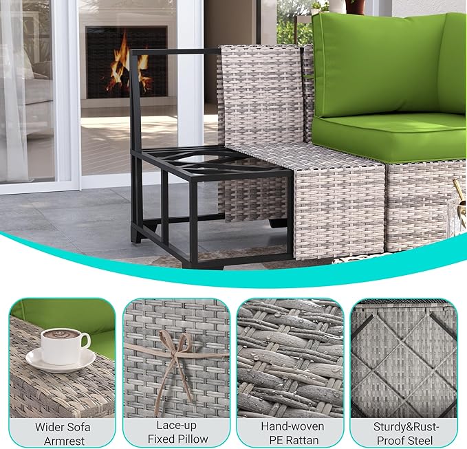 16-Piece Outdoor Patio Furniture Set - Image 2