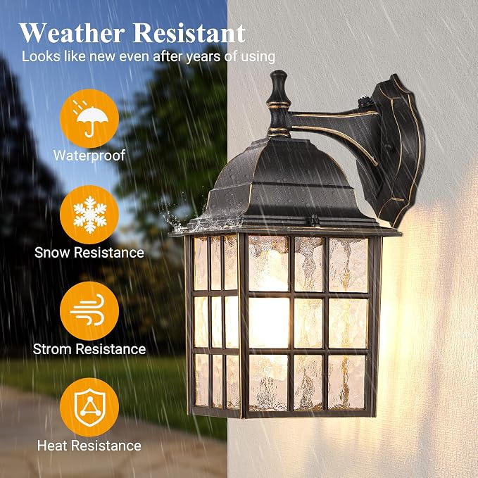 Black Dusk to Dawn Outdoor Lights - Image 3