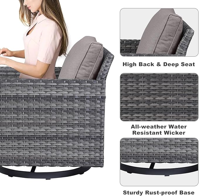 Belord Patio Sectional Furniture Set - Image 6