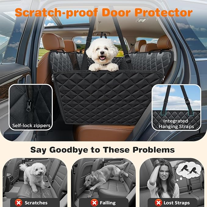 URPOWER 5 in 1 Dog Car Seat Cover - Image 3