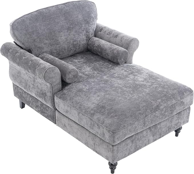 GDFStudio Chenille Recliner Sofa Chair - Image 6