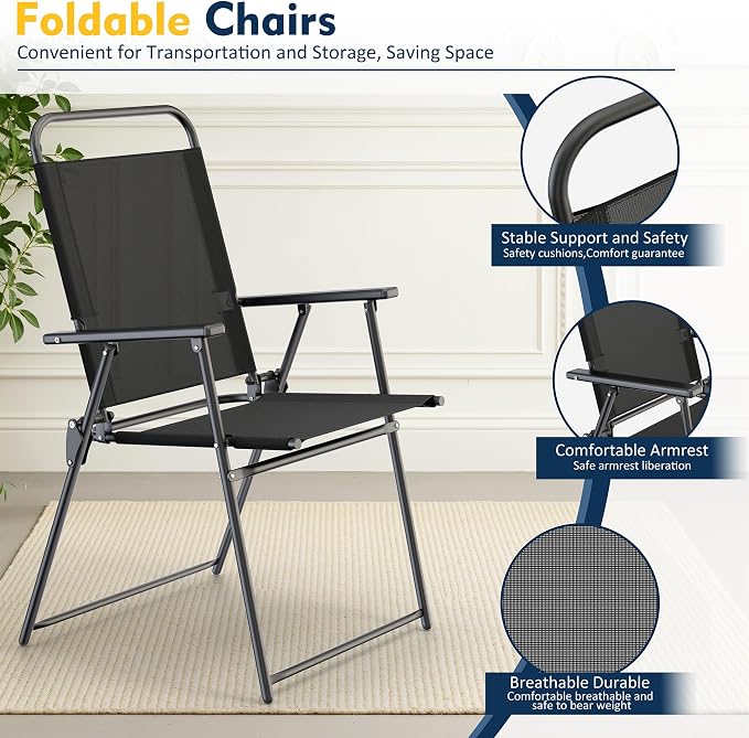 Shintenchi 6 Piece Patio Dining Set - Image 4