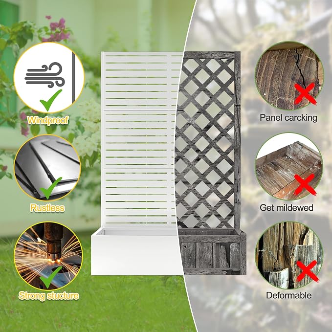 FENCY Metal Raised Garden Bed - Image 4