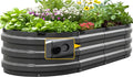 KING BIRD Raised Garden Bed Kit 2026 Upgraded 10-Minute Assembly Galvanized by KINGBIRD