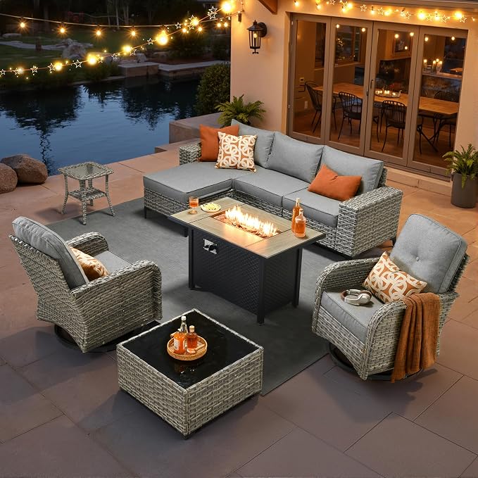 HOOOWOOO Outdoor Sectional Furniture Set by DesignforBetterLife