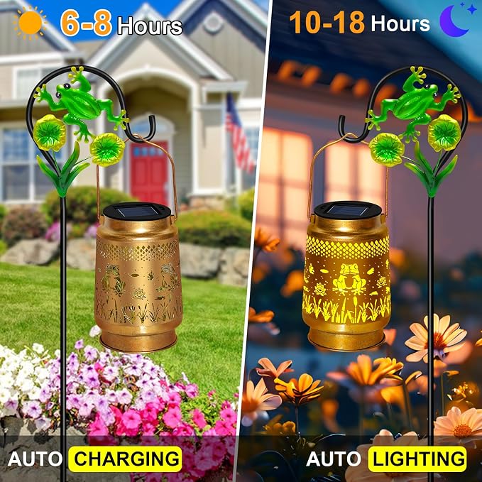 Frog Solar Lanterns Outdoor Waterproof - Image 7
