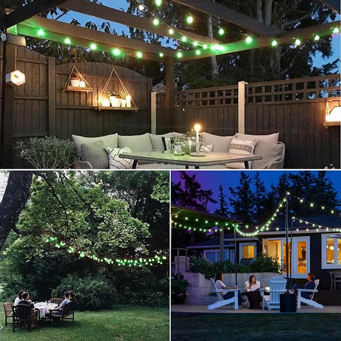 40FT LED Outdoor String Lights Waterproof, G40 LED Globe Outdoor Light - Image 6