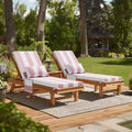 Crestlive Foldable Outdoor Chaise Lounge Cushions by CrestliveProducts