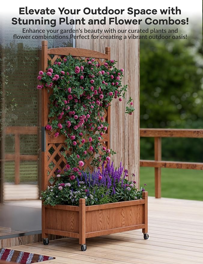 GarveeLife 1PC Wood Planter Box - Image 5