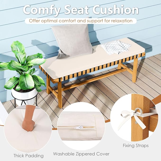 Tangkula 6 Piece Patio Dining Set - Image 8