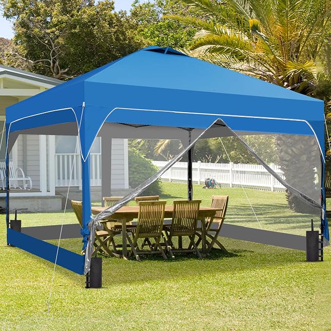 GDY 8x8FT Outdoor Pop Up Canopy Tent - Image 9