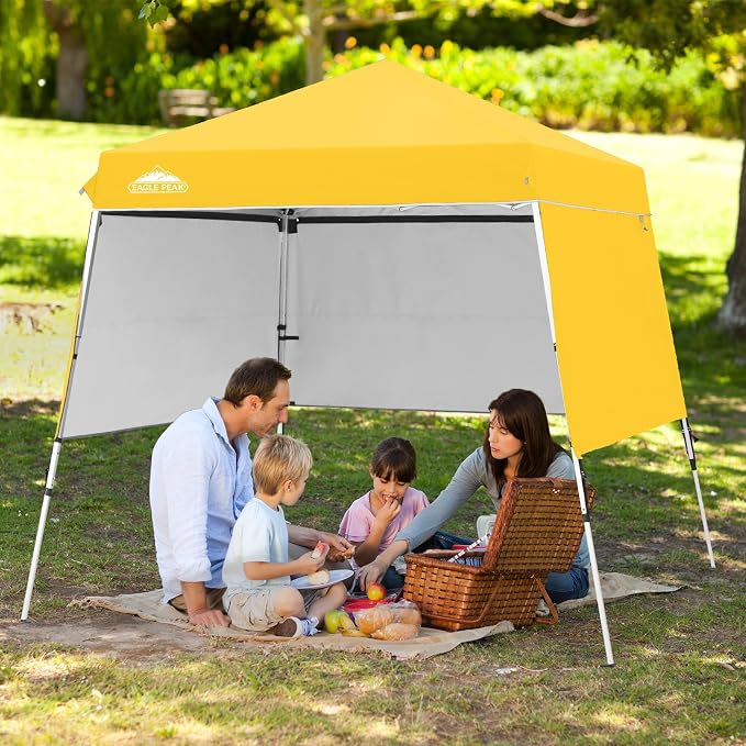 EAGLE PEAK Day Tripper 8x8 Aluminum Super-Lightweight Slant Leg Pop Up Canopy - Image 8