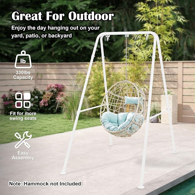 Portable Swing Stand, Hammock Chair Stand - Image 5