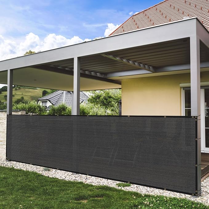 90% Black Sun Shade Cloth 4x16 ft - Image 5