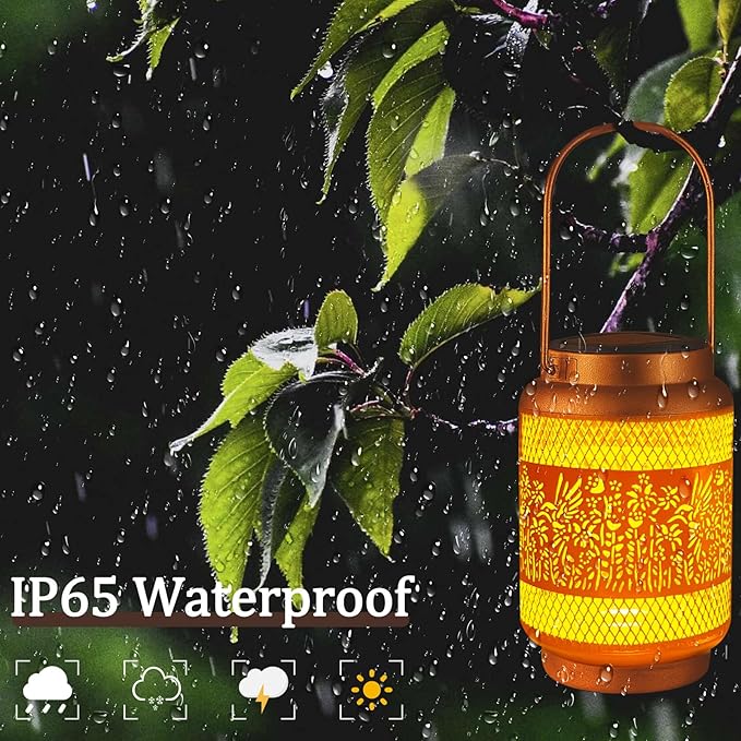 Solar Lanterns Outdoor Waterproof Birthday Gifts - Image 3