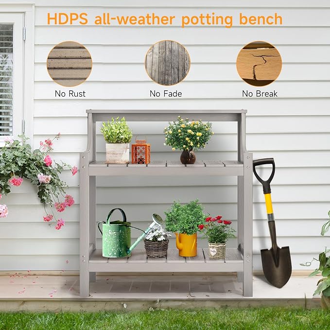 ONBRILL Potting Bench, HDPS Potting Bench - Image 4