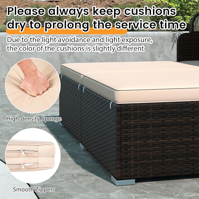 RELAX4LIFE Patio Outdoor Daybed - Image 5
