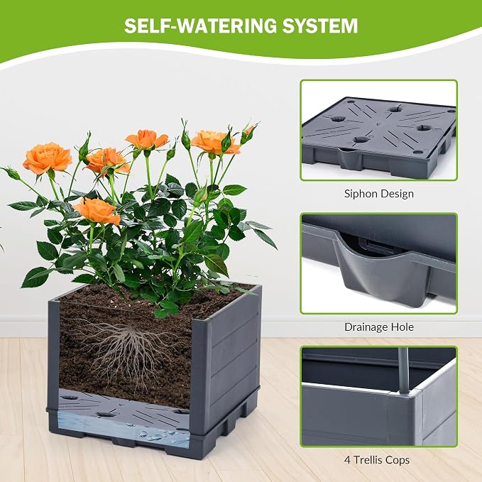 GENMOUS 4 Tiered Tomato Planter - Image 4