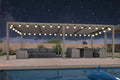 PURPLE LEAF Louvered Pergola 12' × 24', Aluminum Outdoor Hardtop Pergola by PURPLELEAF