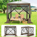 COBIZI 6x6 FT Pop up Gazebo Tent, Waterproof Instant Screen by COBIZI