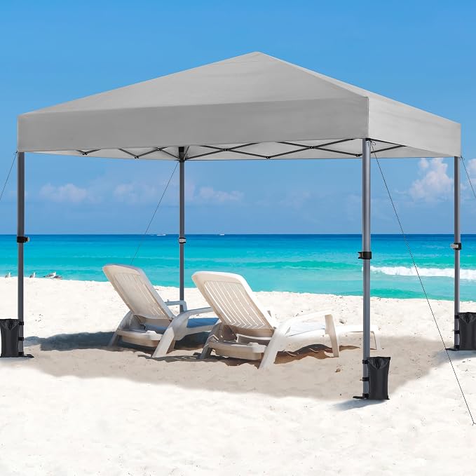 Yaheetech 10x10 1-Person Setup Pop Up Canopy Tent, Instant Portable Commercial - Image 9