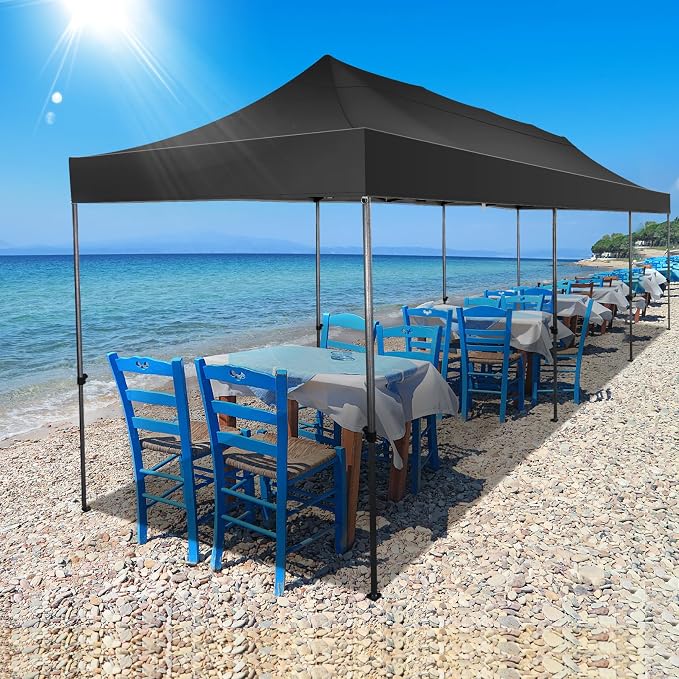COBIZI 10x30 Pop up Canopy Tent 10x30 Canopy No Sidewall Waterproof Heavy Duty - Image 8