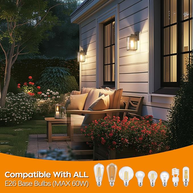 Outdoor Light Fixture Wall Mount, LED Exterior lighting fixtures - Image 4