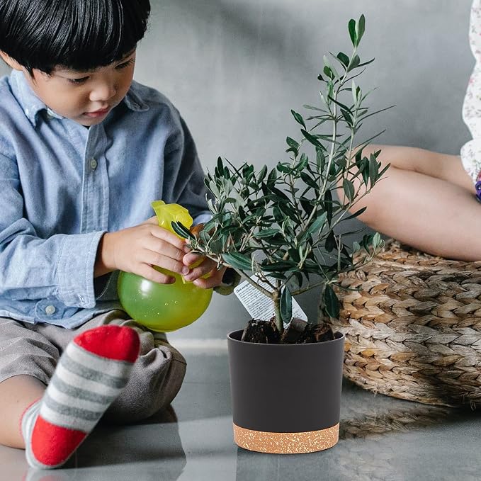QCQHDU 5 inch Plant Pot, 2 Pack Planters - Image 6