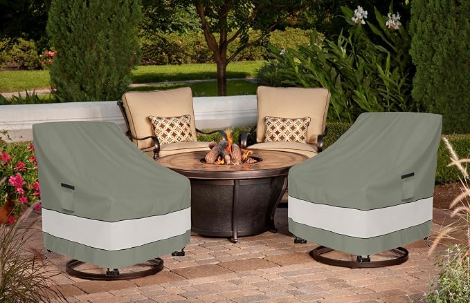 Patio Chair Covers Waterproof Patio Furniture Covers, 33W x 37D x 38 H Inches - Image 8