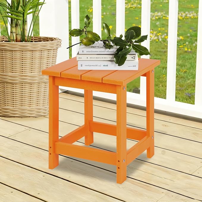 LZRS Adirondack Square Outdoor Side Table - Image 5