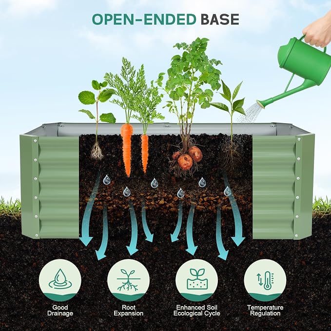 Galvanized Raised Garden Bed - Image 7