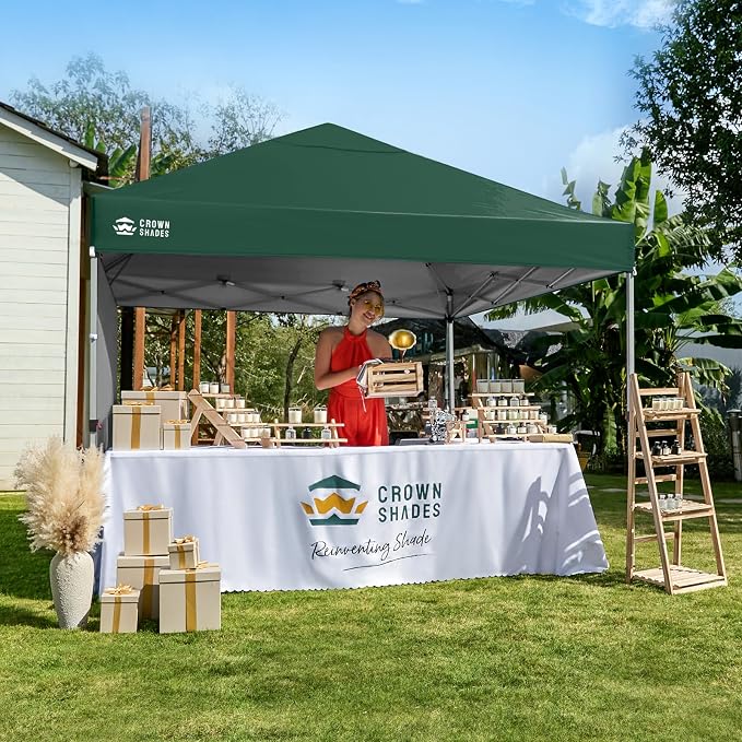 CROWN SHADES 8x8 Pop up Canopy Instant Canopy - Image 7