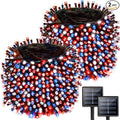 2 Pack 480 LED Solar String Lights by Albelt