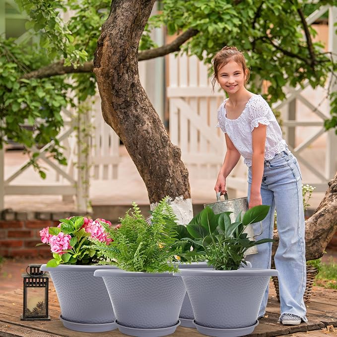 Quarut 12 Inch Large Planter Pot - Image 7