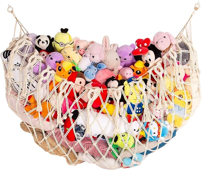 Stuffed Animal Net or Hammock Wall Hanging Net by YKBU