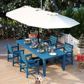 5-Piece Blue Outdoor Dining Set by PatioKingdom