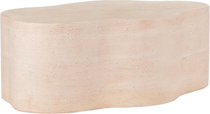 Christopher Knight Home Rhett Cloud-Shaped Lightweight Concrete Coffee Table - Image 9