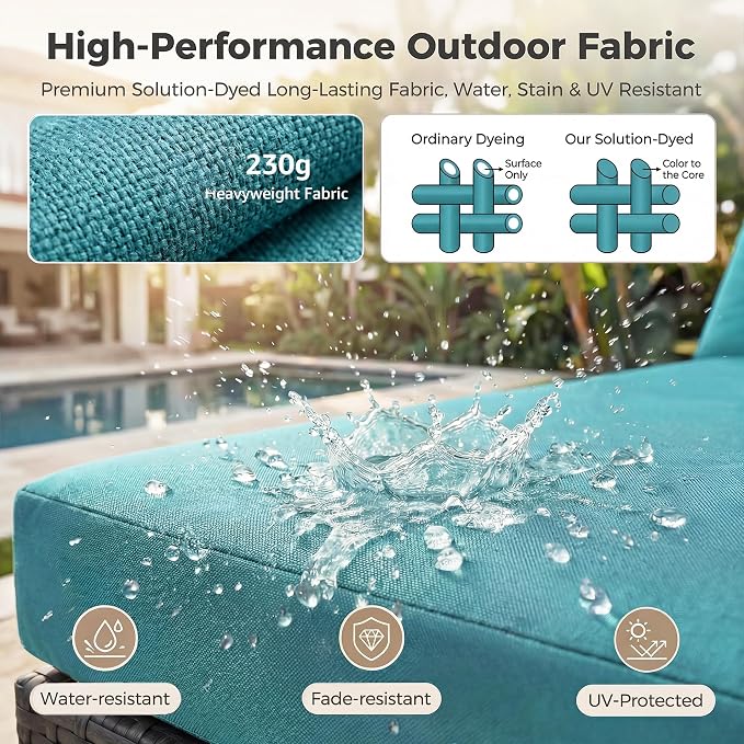 NICESOUL 13-Piece Patio Furniture Set - Image 8