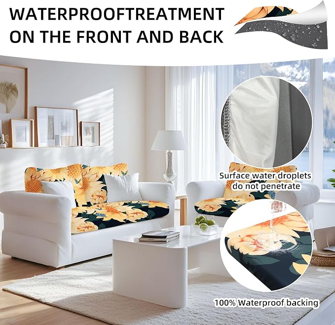 Outdoor Cushion Covers Set, Replacement - Image 4