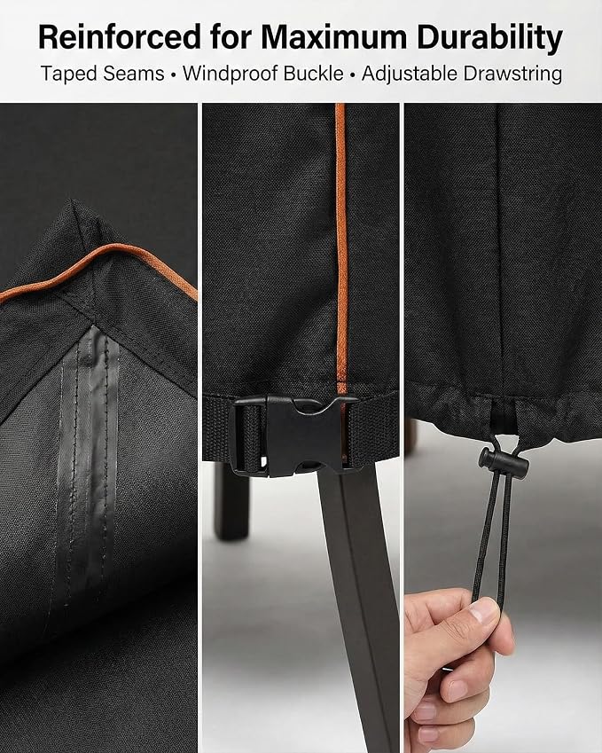 3-Piece Patio Furniture Cover Set - Image 8