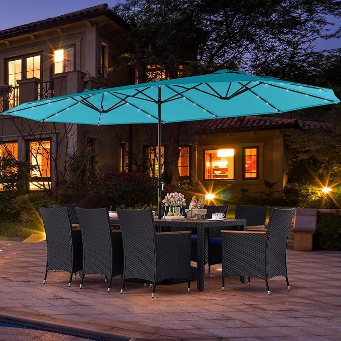 Tangkula 11 Pieces Patio Dining Set - Image 5
