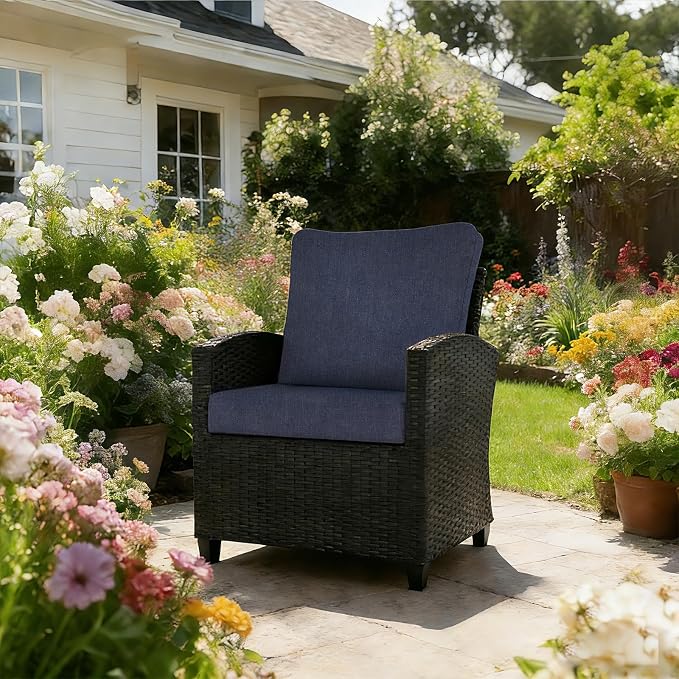 Goodgoods 24 x 28 Outdoor Patio Deep Seat Cushions 2-Pack, 1000+ Hours - Image 6