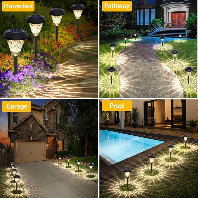 pearlstar Solar Lights Outdoor Garden Decor - Image 5