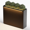 GSK Black Metal Planter Box by GSK